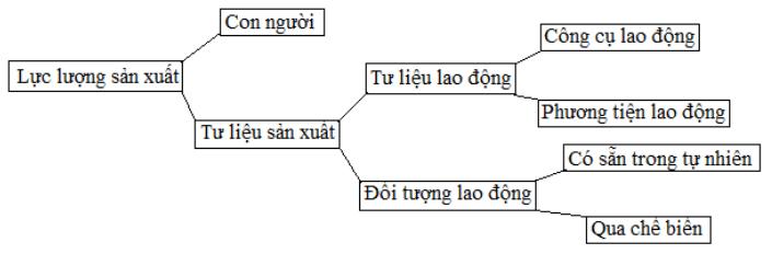 Các yếu tố hình thành lên lực lượng sản xuất