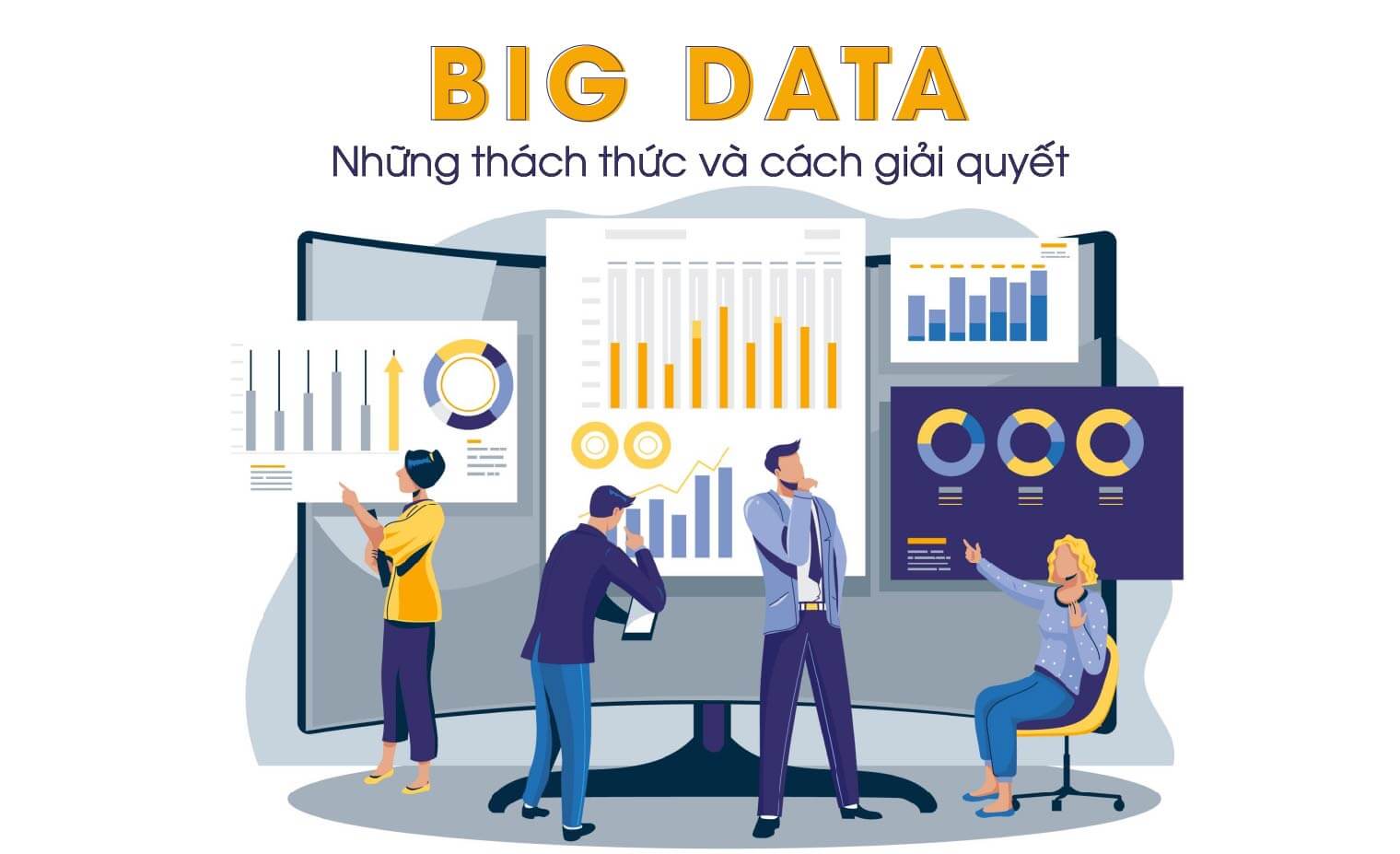 Những khó khăn khi làm việc cùng big data