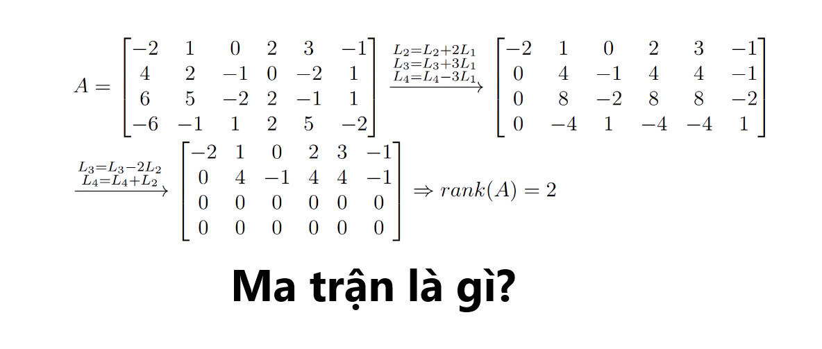 Ma trận là gì?