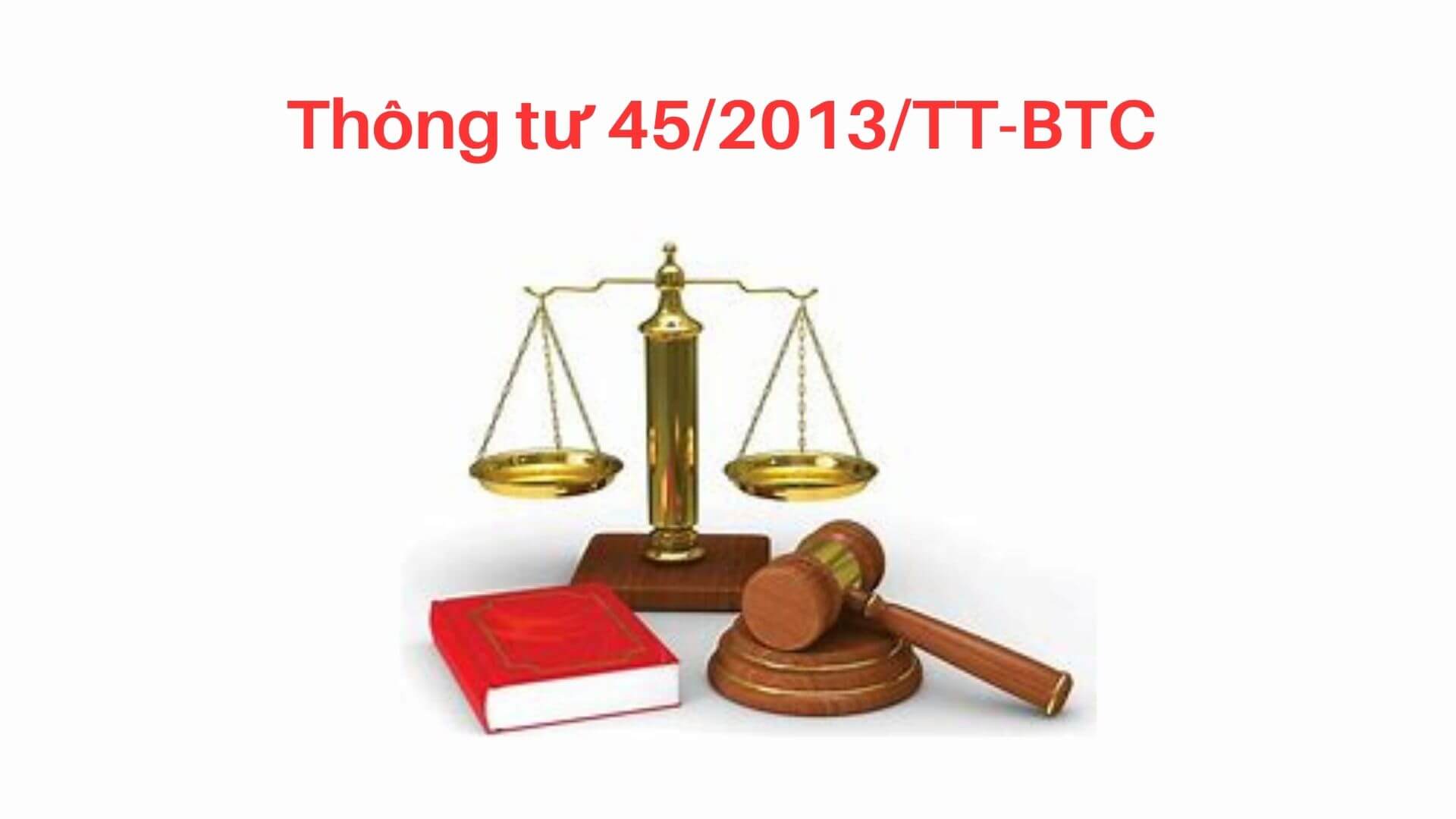 Trong Thông Tư 45/2013 đã nói rõ về hai loại tài sản cố định cơ bản