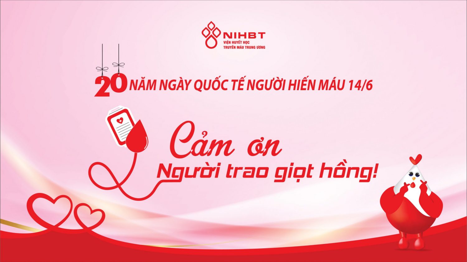 14/6/2024 - Kỷ niệm 20 năm thành lập ngày hiến máu quốc tế