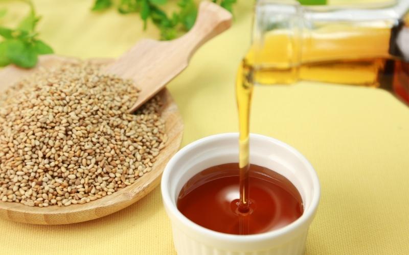 Dầu mè được dùng nhiều trong các món ăn của Hàn Quốc