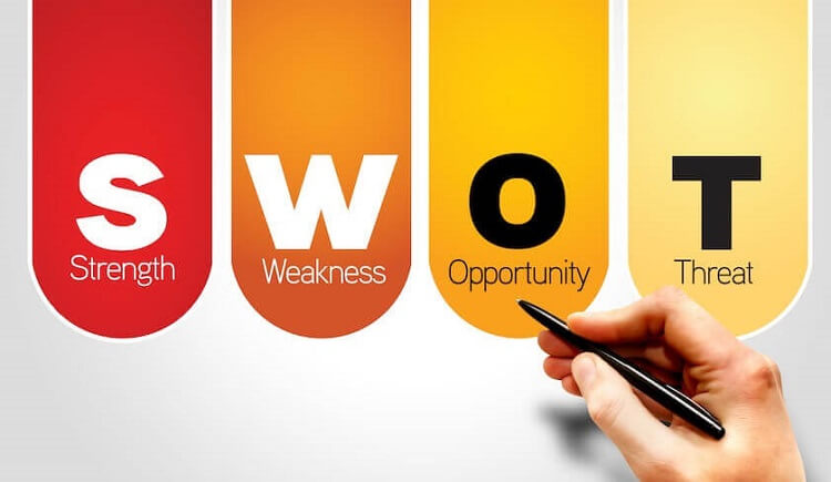 SWOT giúp công ty có thể tập trung vào mục tiêu mà mình hướng tới